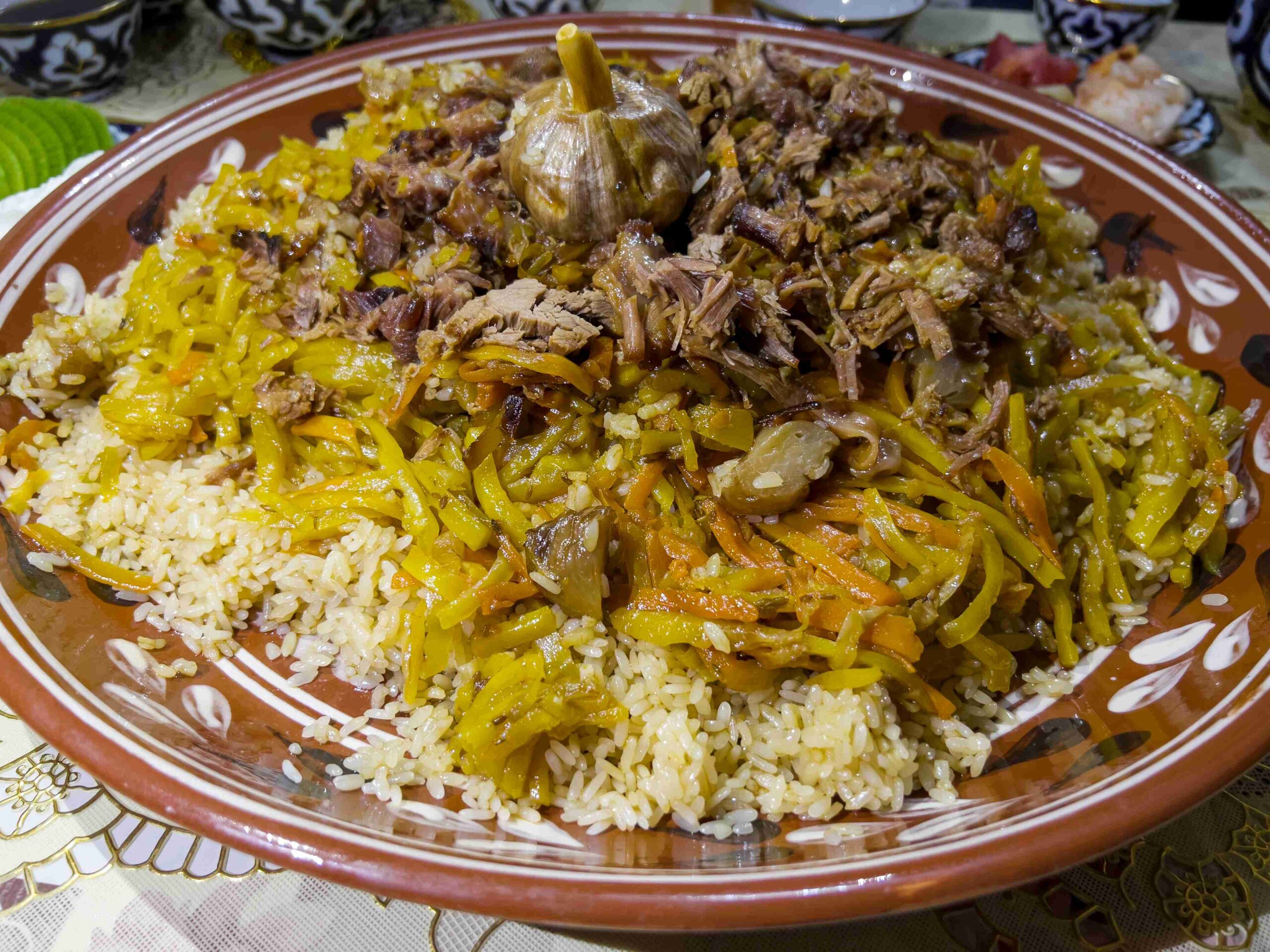 palav, pilaf, polo, or pilov